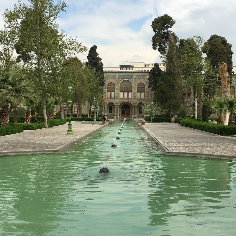 palais golestan - voyage iran 